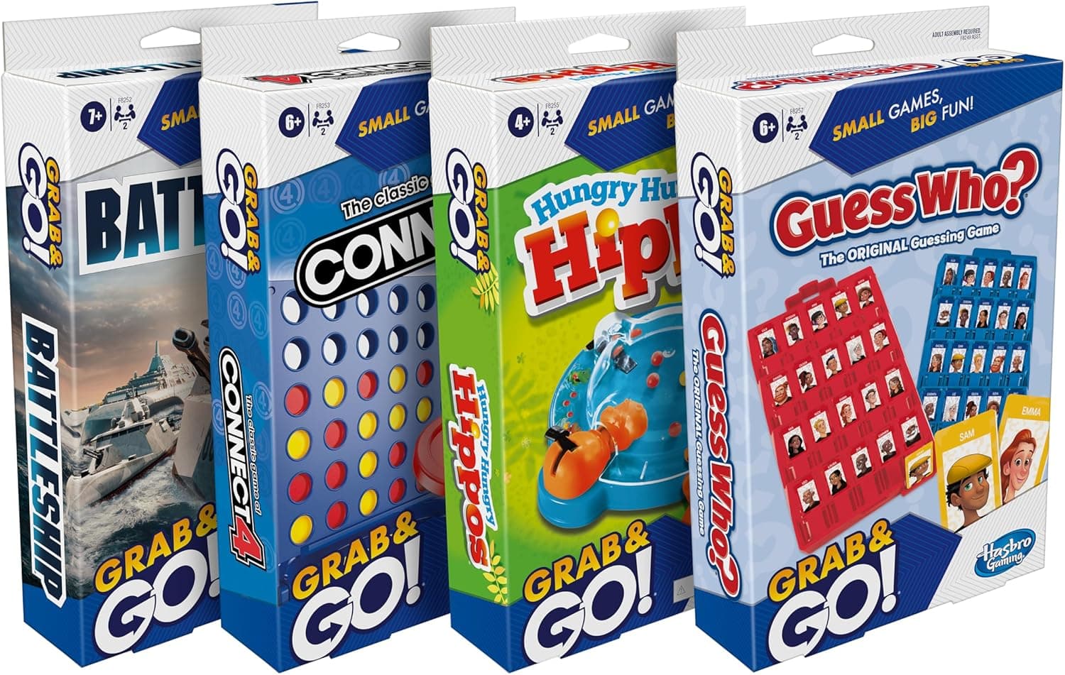 Family Board Game Collection - 4 Pack