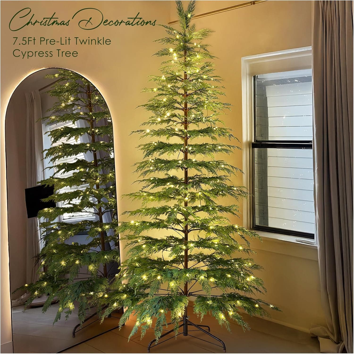 Home Accents Holiday LED Christmas Tree - 7.5ft
