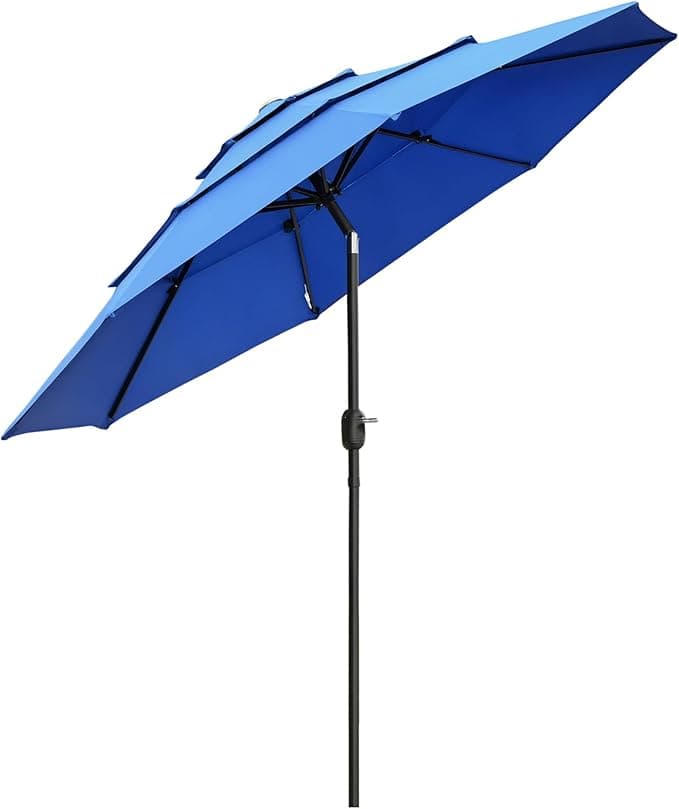 Outsunny Patio Umbrella 9ft Market Umbrella
